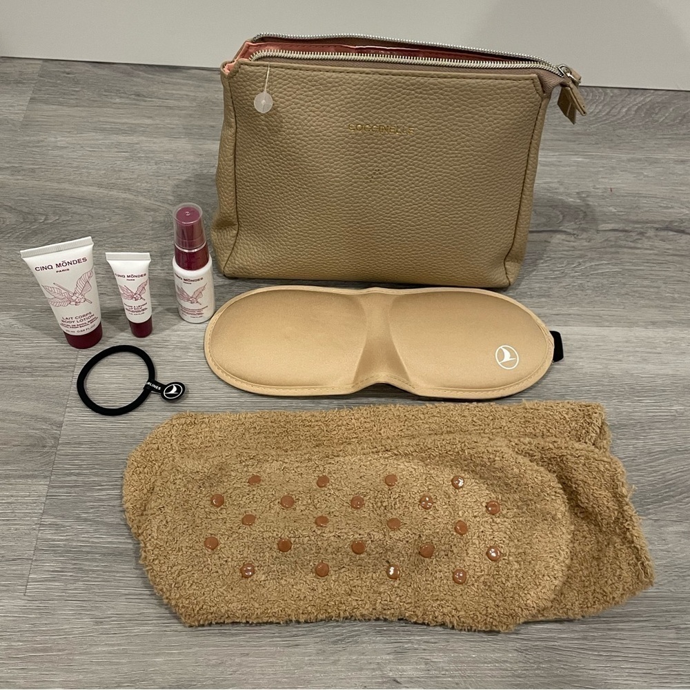 Coccinelle Beige Toiletry Travel Bag